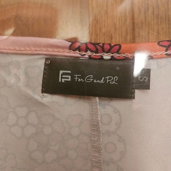 NEW 60s/70s-Inspired Pink Patterned Dress Small NIP | Retro Mini Dress - Picture 2 of 8